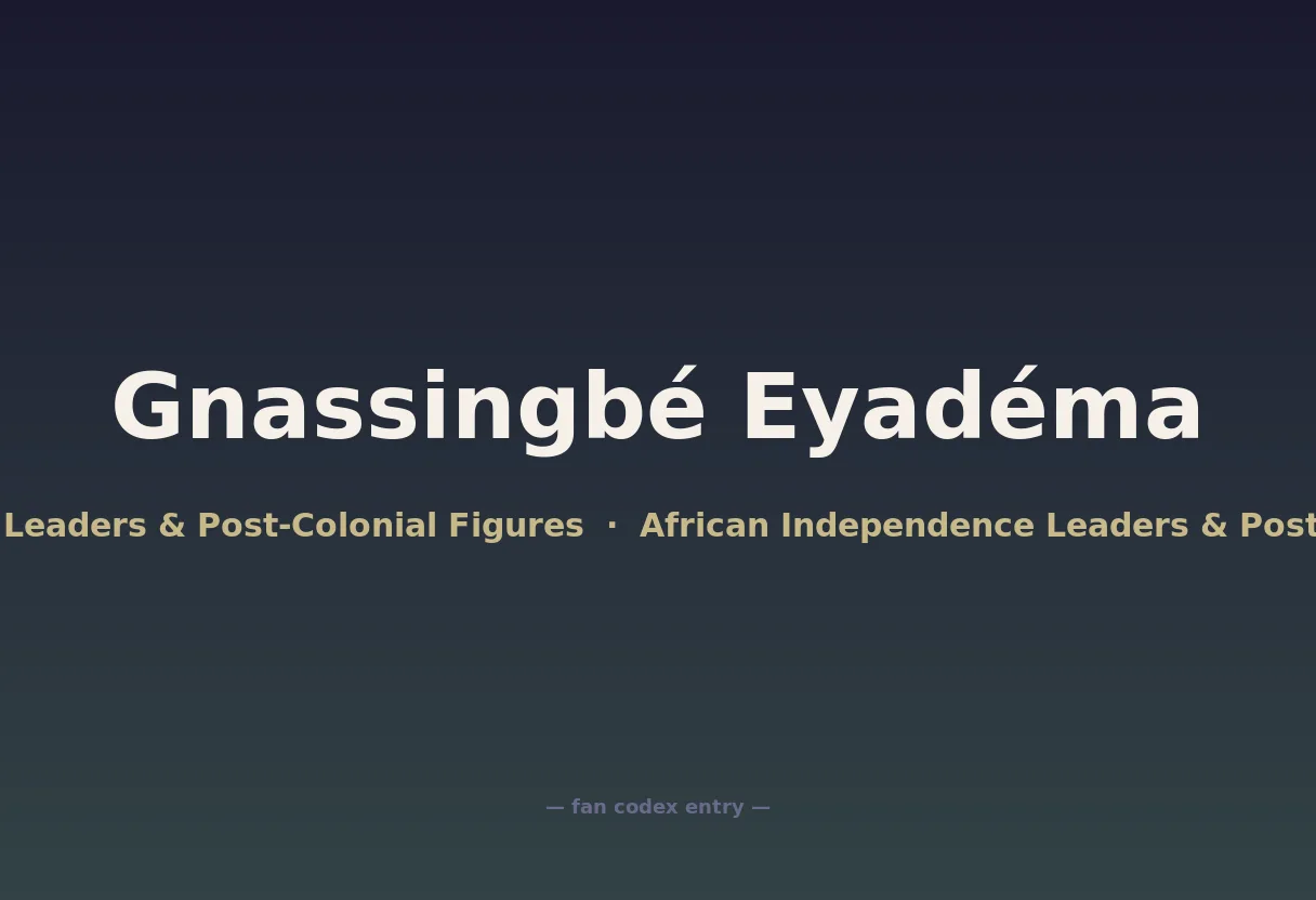 Gnassingbé Eyadéma