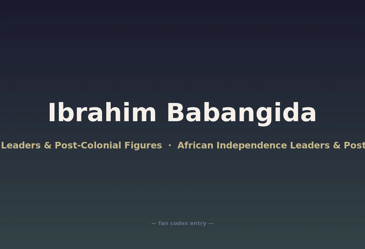 Ibrahim Babangida
