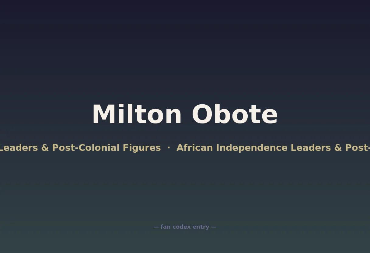 Milton Obote